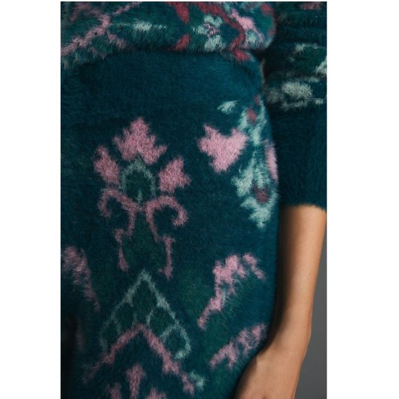 NWOT 💙 Anthropologie Daily Practice Cozy Pants Dark Turquoise - Large Petite - Picture 3 of 14